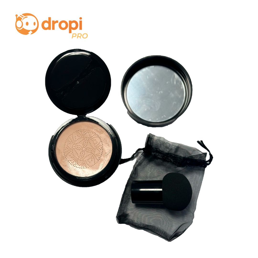 BASE MOISTURE CUSHION DE ALTA COBERTURA Y DURACIÓN A PRUEBA DE AGUA