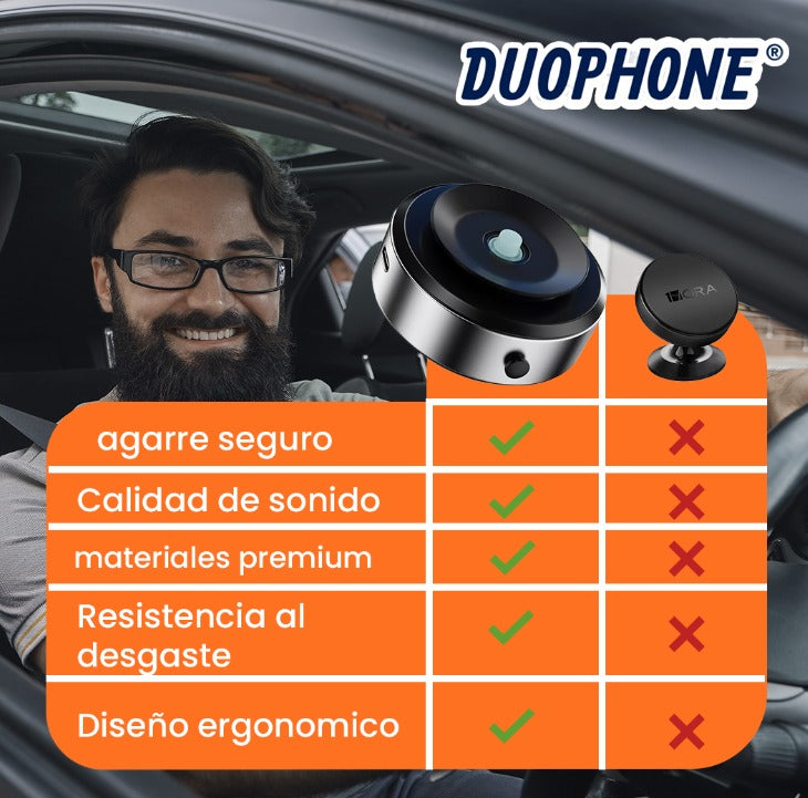 DUOPHONE SOPORTE MAGNÉTICO PARA CELULAR