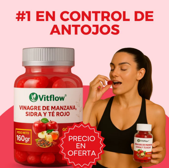 Gomitas Originales de vinagre de manzana para el bienestar de la salud