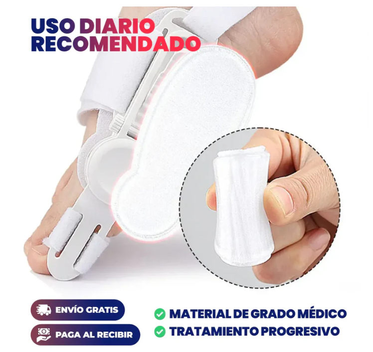 Corrector ortopédico de juanetes