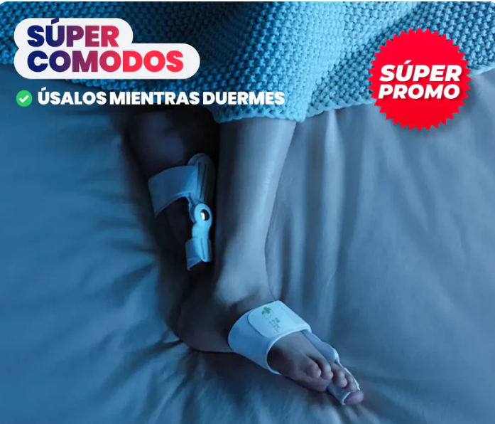 Corrector ortopédico de juanetes