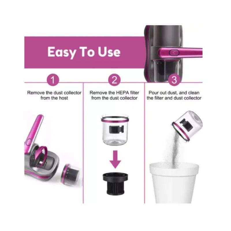 ASPIRADORA DE ACAROS MULTIUSOS-PORTÁTIL