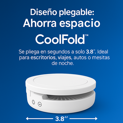 Ventilador Portátil Plegable de Alta Potencia | CoolFold™