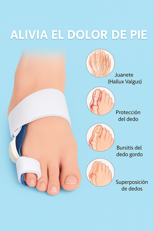 Corrector ortopédico de juanetes