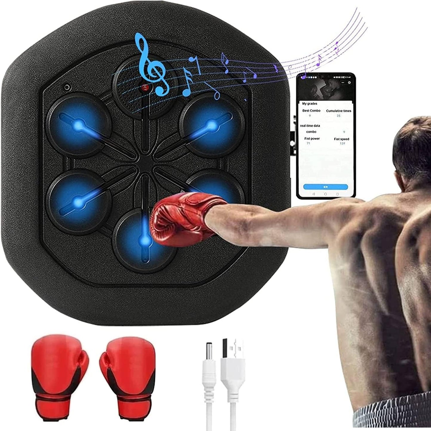 MAQUINA DE BOXEO INTELIGENTE - PRODUCTO DE IMPORTACIÓN