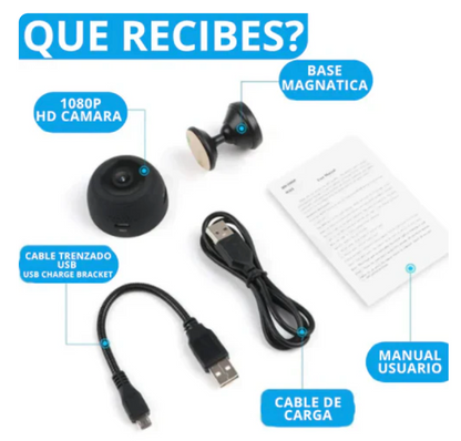 MINI CÁMARA ESPIA VIGILANCIA Ip A9 WIFI