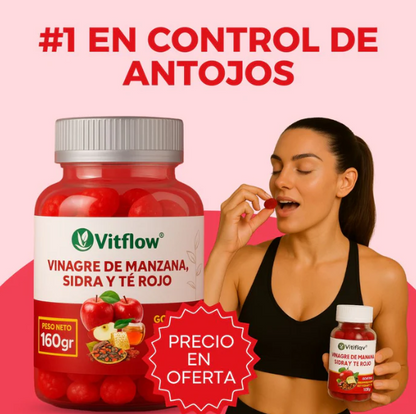 Gomitas Originales de vinagre de manzana para el bienestar de la salud