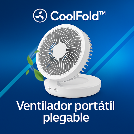 Ventilador Portátil Plegable de Alta Potencia | CoolFold™