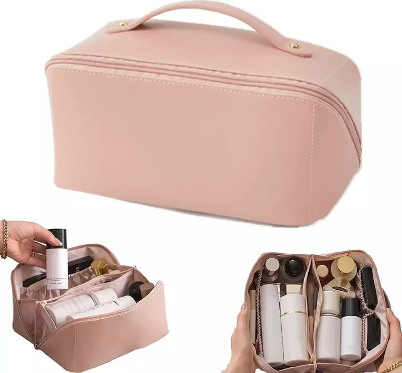 🌸¡PRODUCTO EXCLUSIVO, ESTUCHE ORGANIZADOR DE MAQUILLAJE! 👛