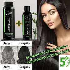 SHAMPOO ZERO CANAS + TRATAMIENTO CON COLÁGENO